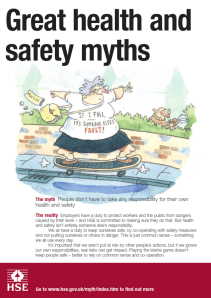Health & Safety Poster - Take Responsibility 