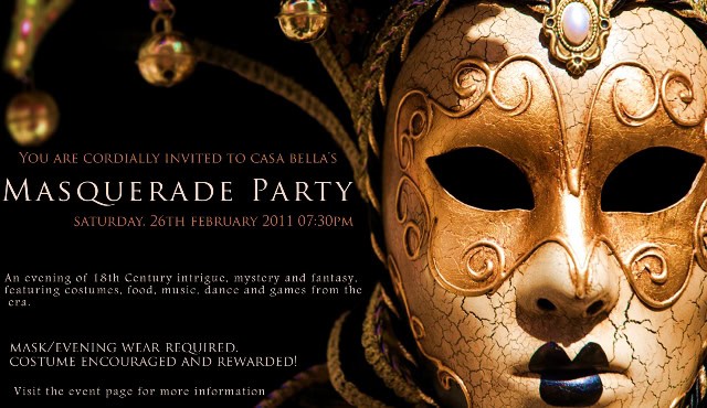 Casa Bella’s Venetian carnival is announced