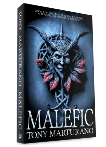 Malefic by Tony Marturano Book cover for Malefic Tony Marturano